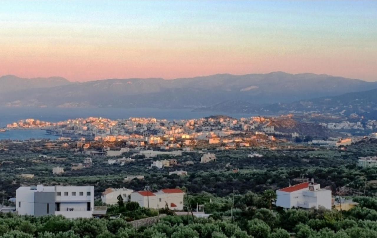 Villa Marena With Extraordinary Views Agios Nikolaos Esterno foto